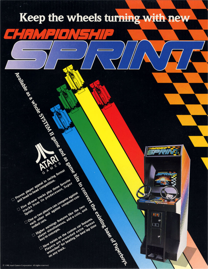 Atari Games Championship Sprint