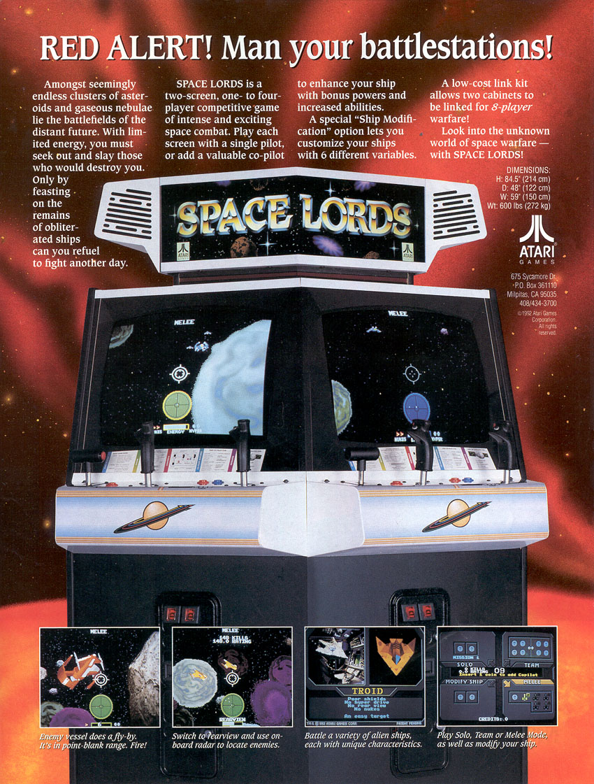 Atari Games: Space Lords