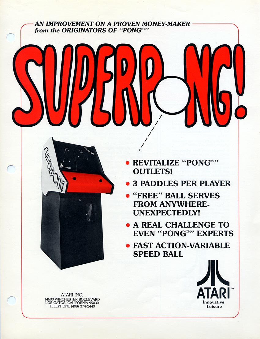 Atari: Superpong