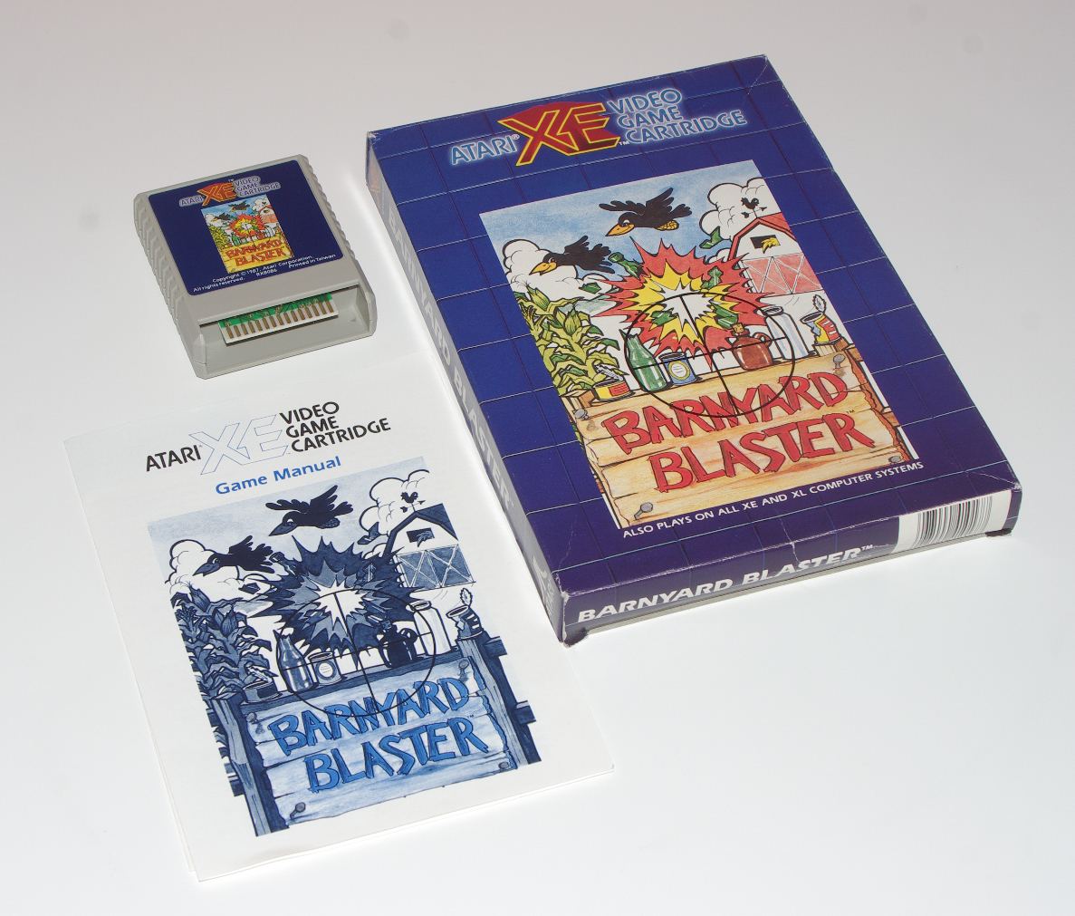 Atari XE Video Game System Cartridge