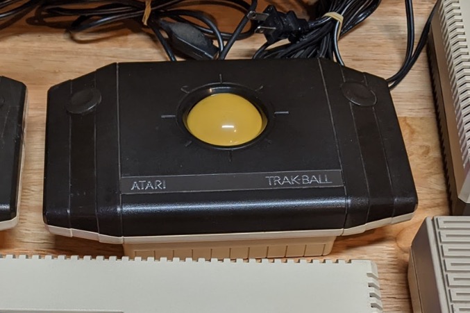 Atari CX22 Trak-Ball