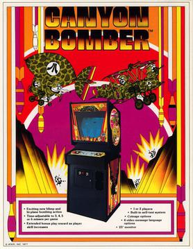Atari Canyon Bomber