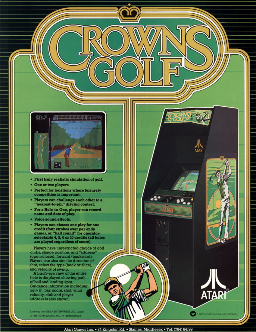 Atari Games: Crowns Golf