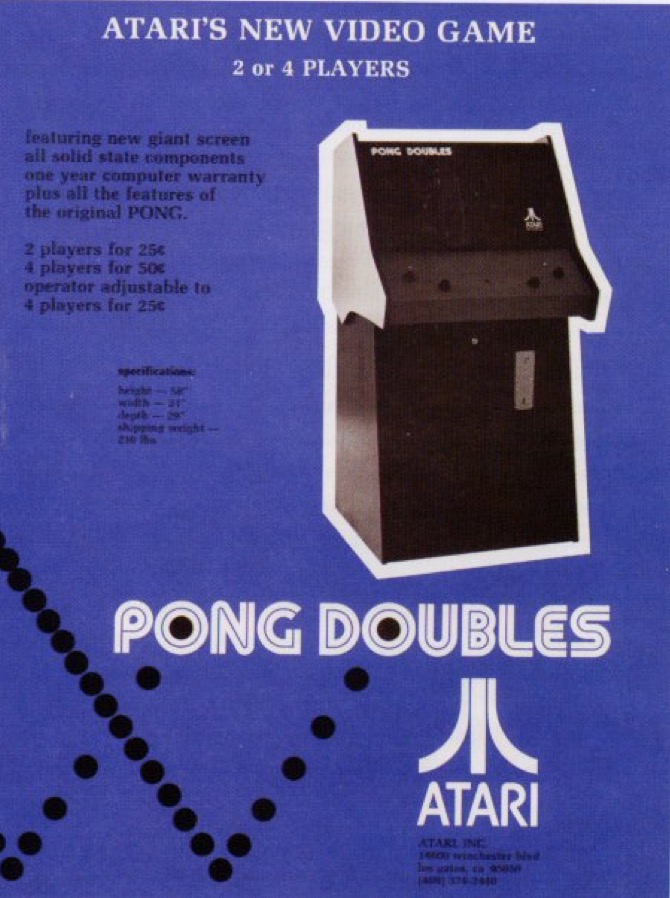 Atari: Pong Doubles