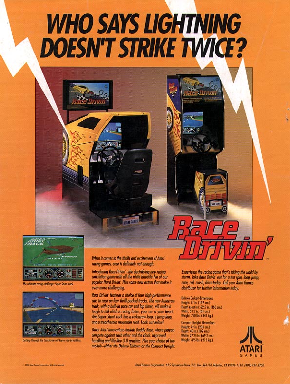 Atari Games: Race Drivin'
