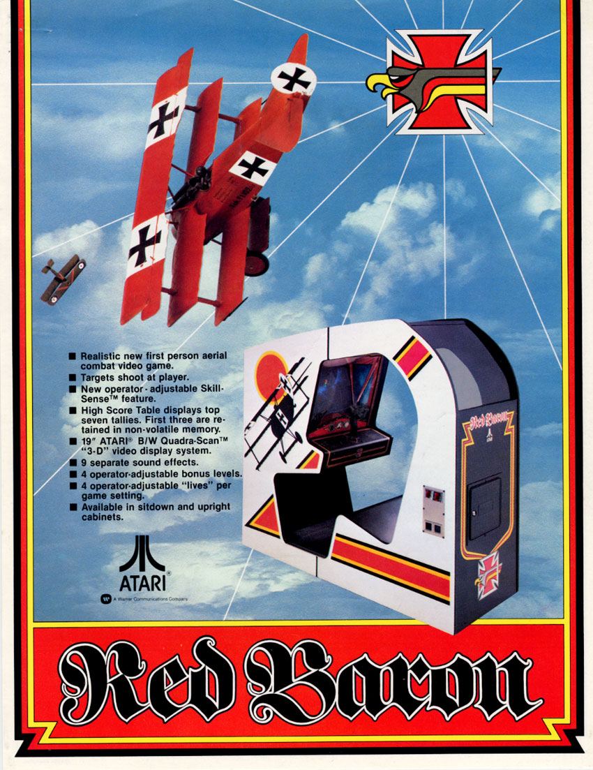 Atari: Red Baron, Sitdown-Version