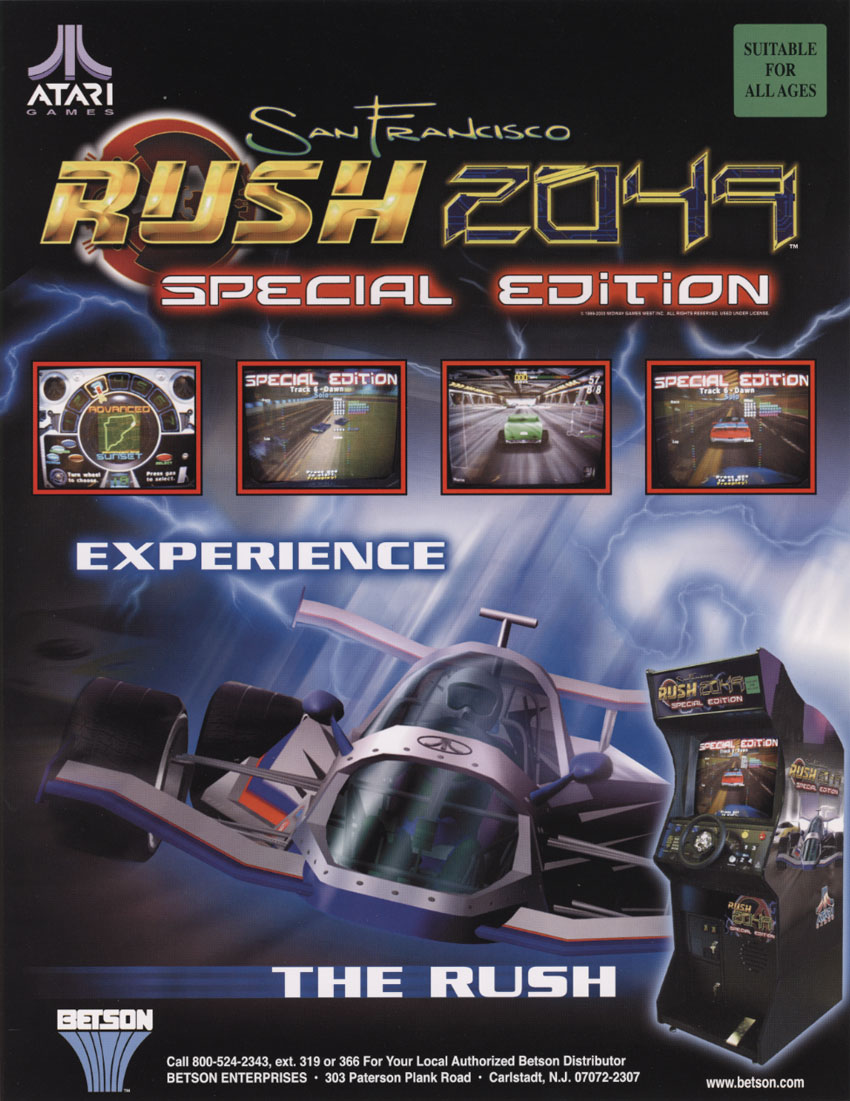 Atari Games: San Francisco Rush 2049 Special Edition