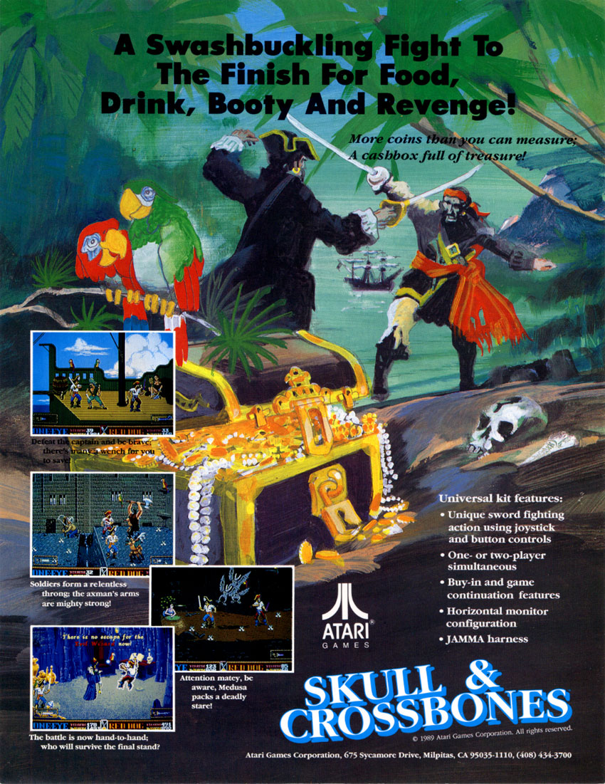 Atari Games: Skull & Crossbones