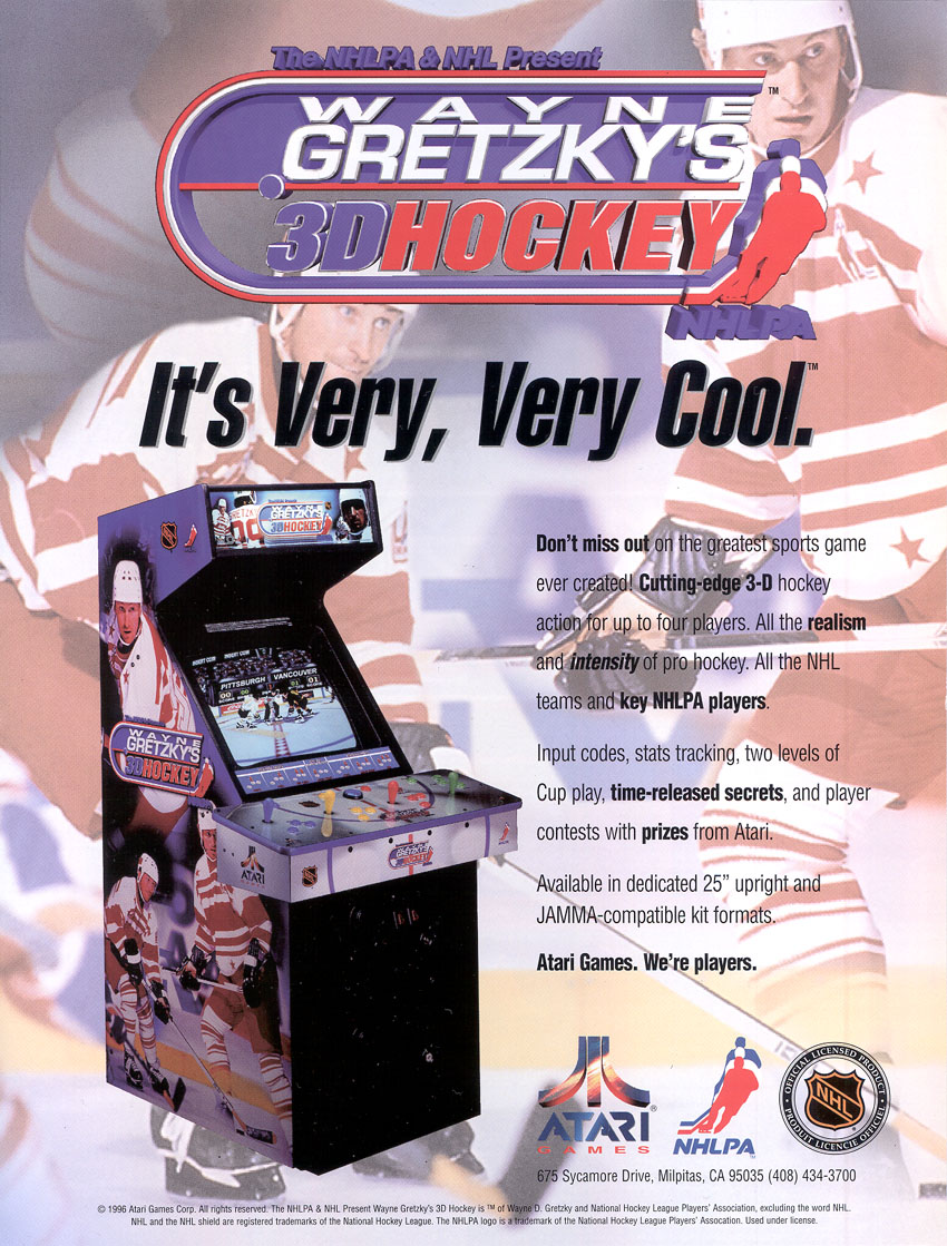 Atari Games: Wayne Gretzky's 3D Hockey