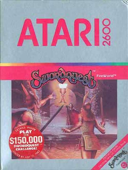 Swordquest FireWorld (Atari 2600)
