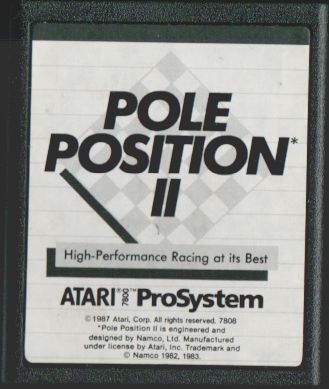 Atari 7800 Pole Position II (CX7808)
