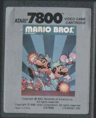 Atari 7800 Mario Bros. (CX7850)