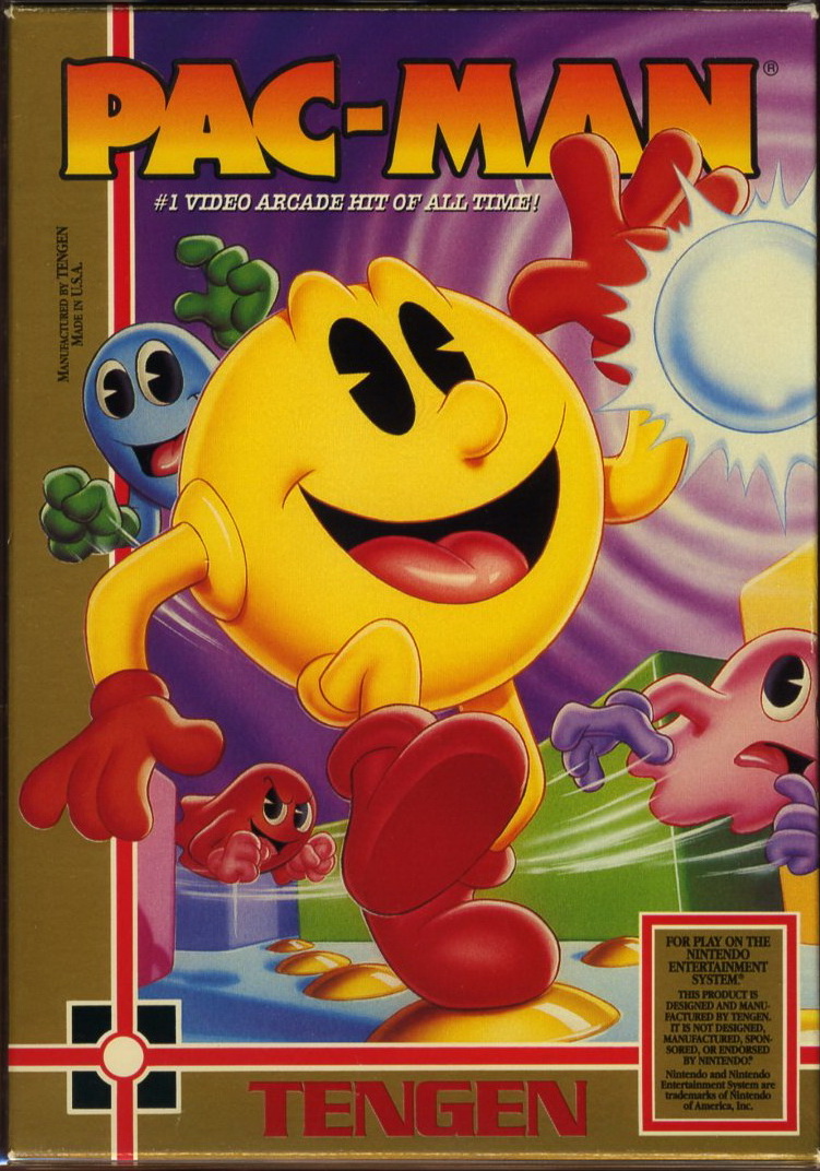 Pac-Man (Tengen pac man tengen nes. 